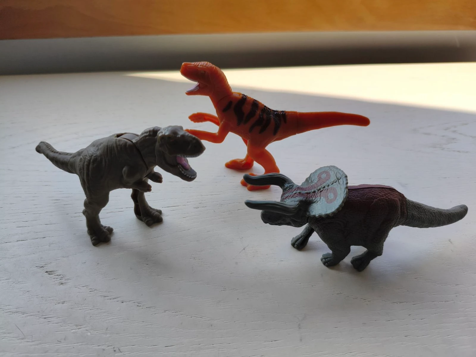 McDonald's toys dinosaur from 2024 collection 